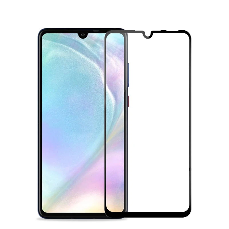 10 шт полное покрытие из закаленного стекла протектор экрана для huawei P20 Lite/P30 Lite/huawei