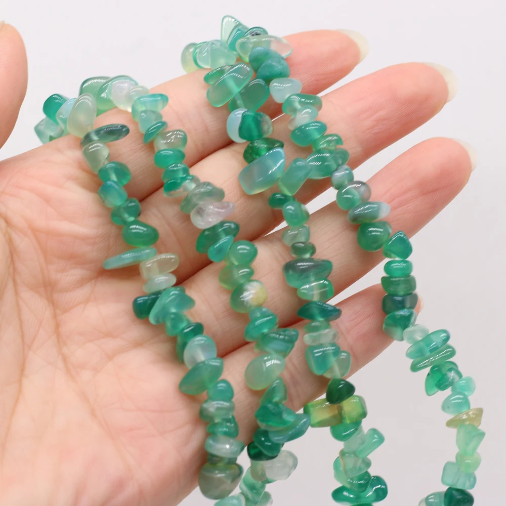 

Exquisite Beads 5-8mm Natural Stone Aventurine Gravel Beaded for Jewelry Making Charm DIY Necklace Bracelet Accessories