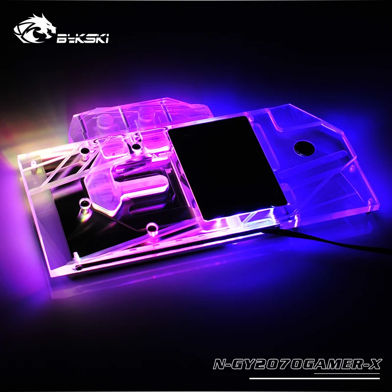 Видеокарта Bykski с полным покрытием для игровой видеокарты Galaxy GeForce RTX2070