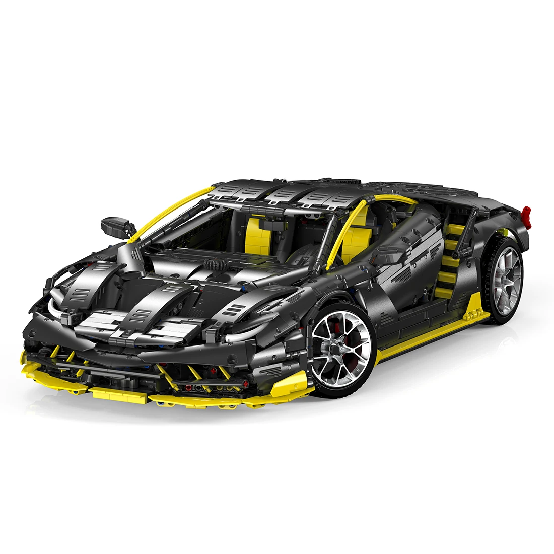 

3789 шт. 1:8 спортивный автомобиль DIY строительные блоки мелкие частицы ствол игрушка