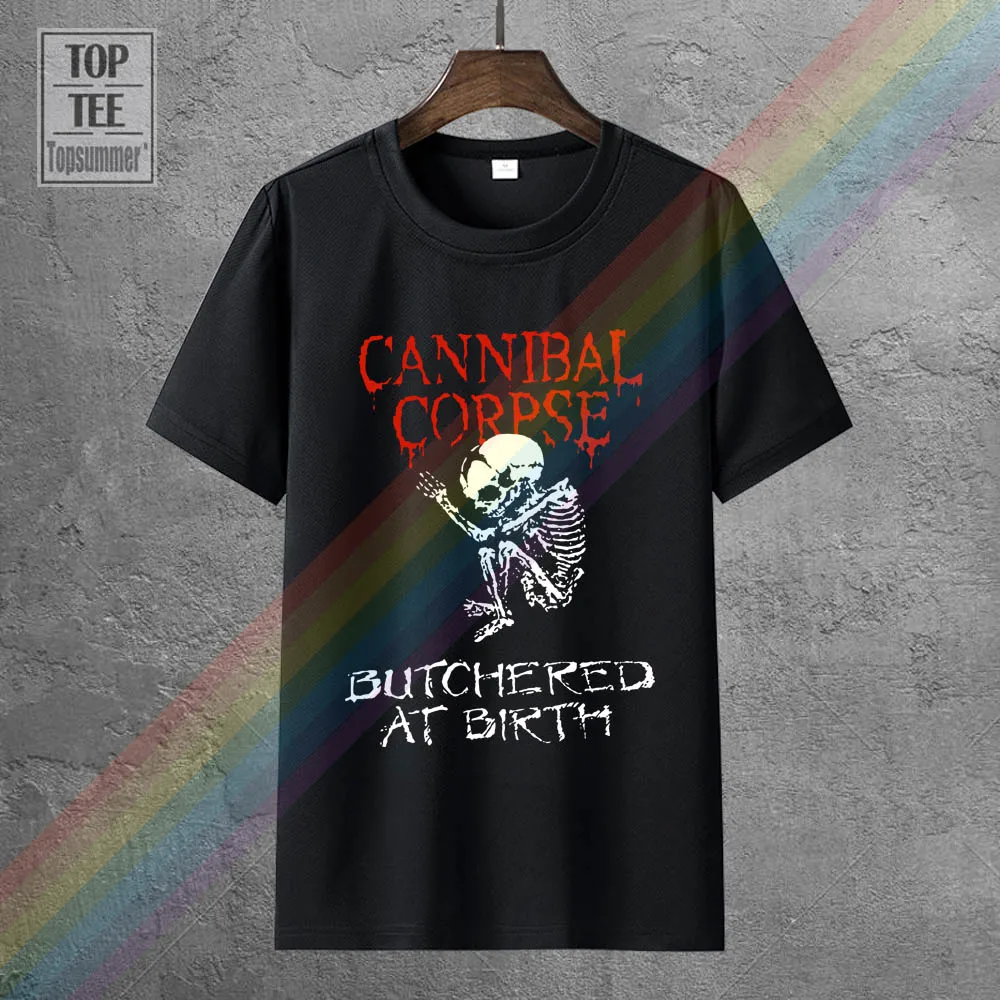 Cannibal Corpse Butchered At Birth Black T Shirt Tee Shirt Xs 2Xl