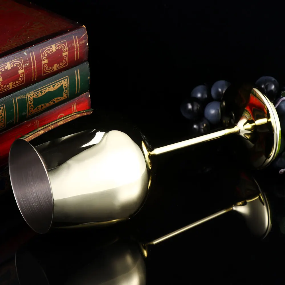 500 мл Нержавеющая сталь красное вино Стекло Творческий крепкий винный бокал вина