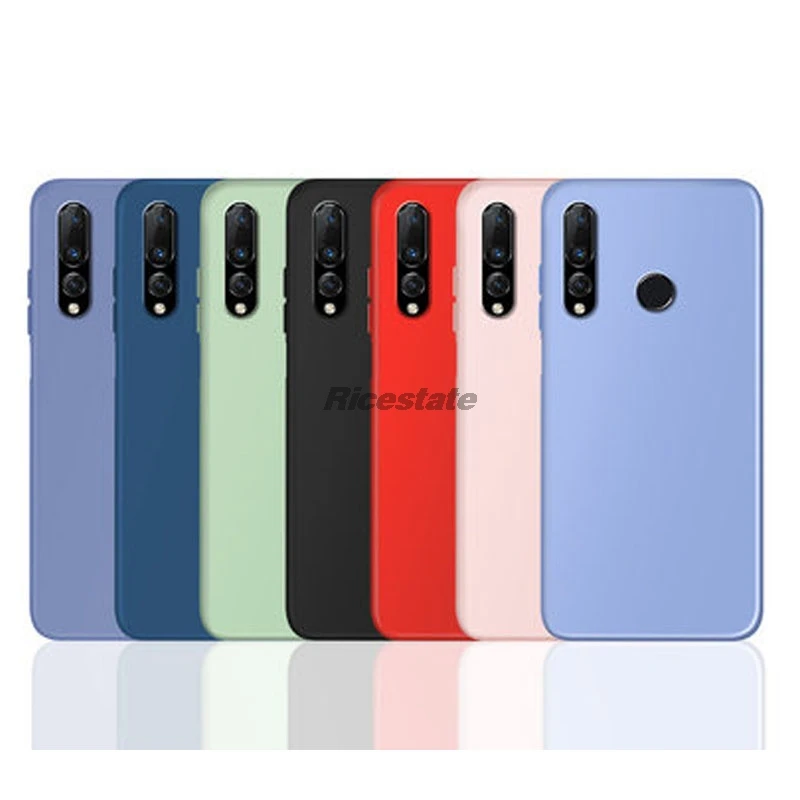 Ультратонкий матовый цветной чехол для Huawei Y9 Prime 2019 силиконовый мягкий из ТПУ