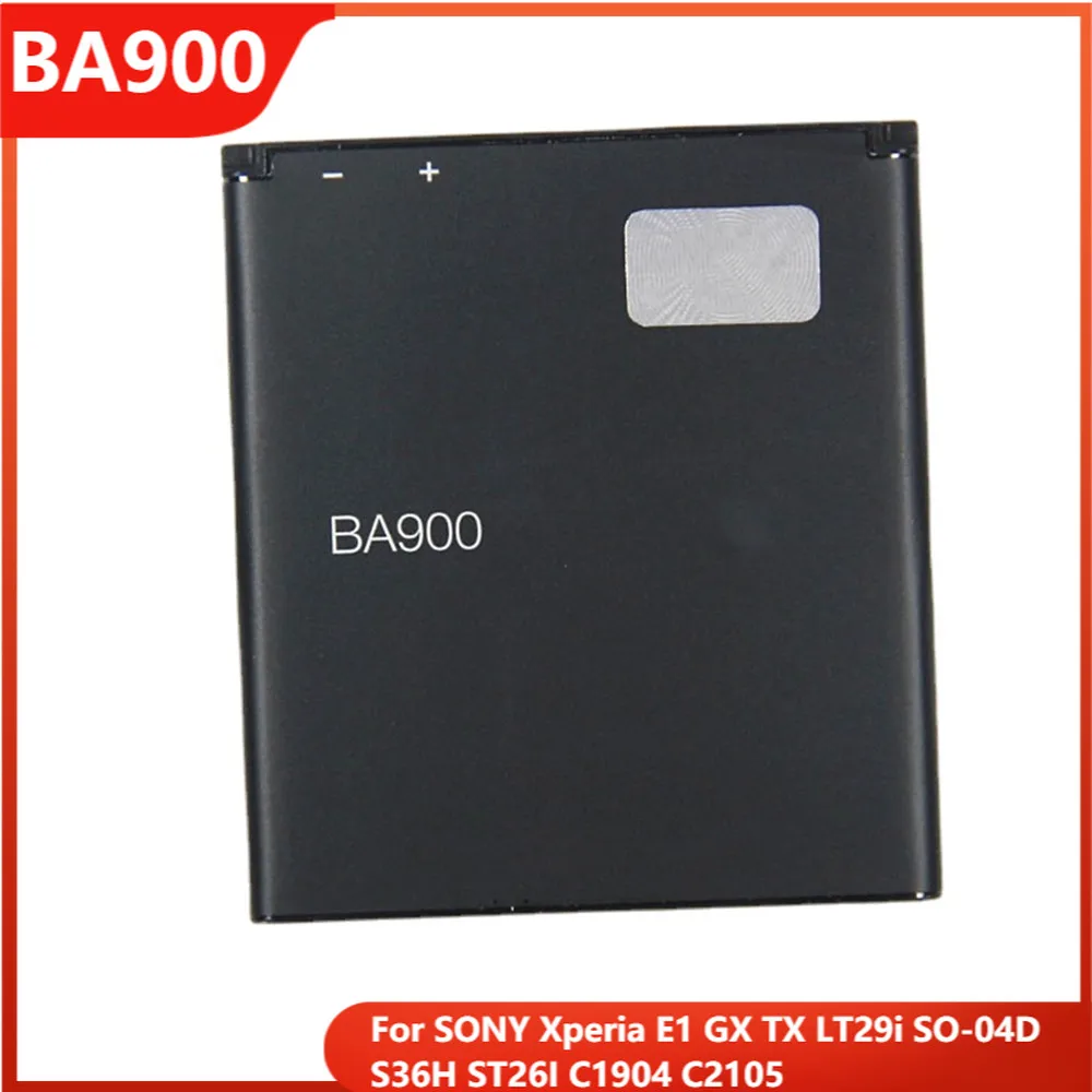 

Phone Battery BA900 For SONY Xperia E1 GX TX LT29i SO-04D S36H ST26I C1904 C2105 BA900 Replacement Batteries 1700mAh