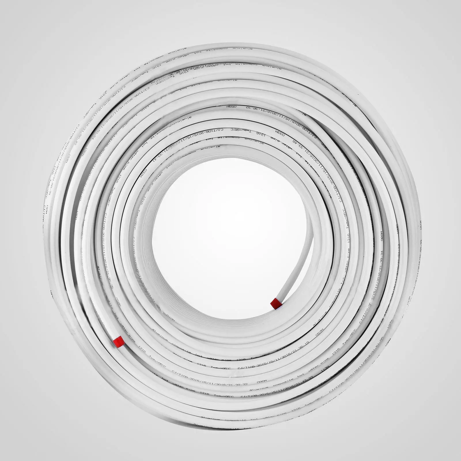 Трубка из сшитого полиэтилена PEX Al Pex тепловой полиэтилен алюминиевый слой 1/2 м