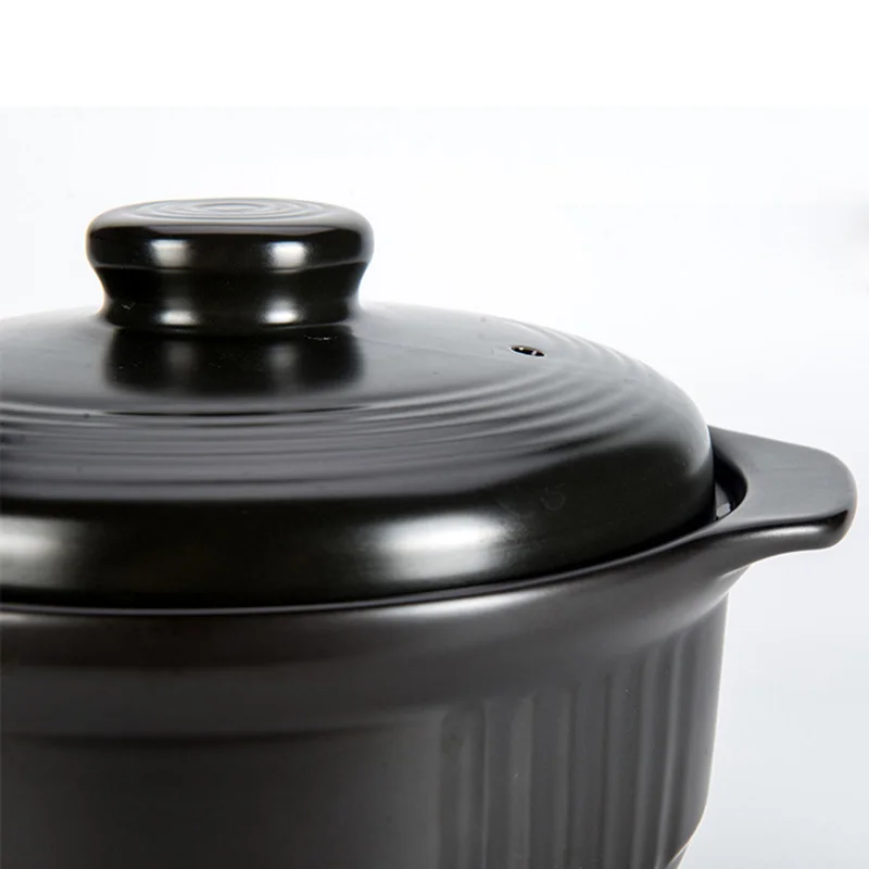 Сковорода для супа керамическая кастрюля термостойкая газовая плита|Кастрюли| |