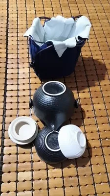 Женский чайный сервиз Набор тканевых чайных кружек портативный дорожный из