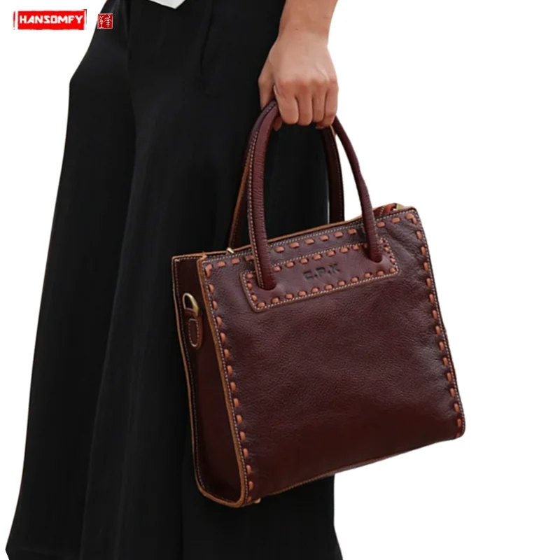 Новая женская сумка деловые сумки маленькая Наплечная Сумка через плечо ретро