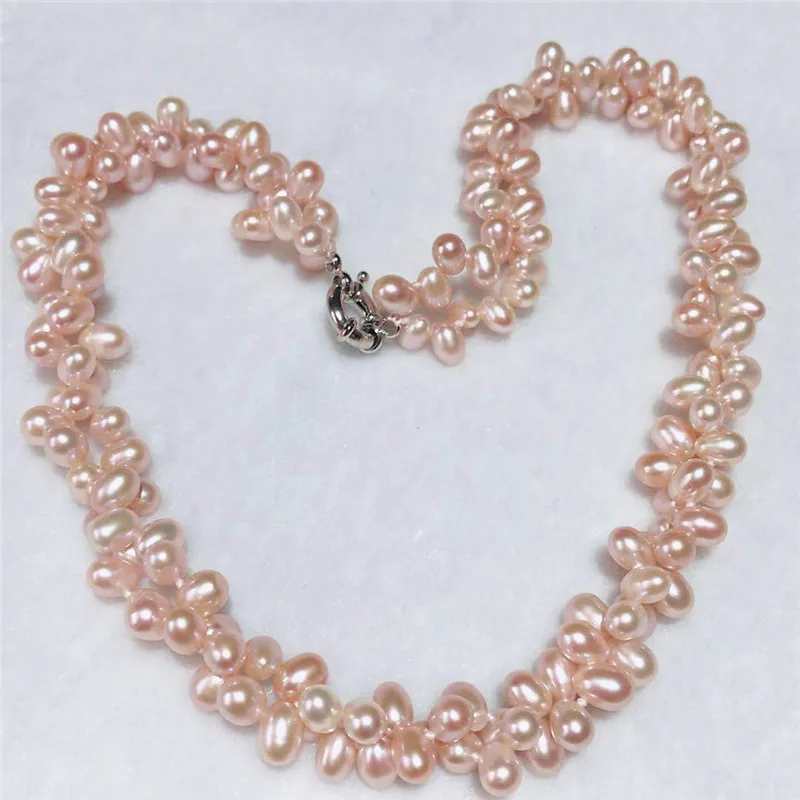 Ожерелье из натурального пресноводного жемчуга 7-8 мм | Украшения и аксессуары