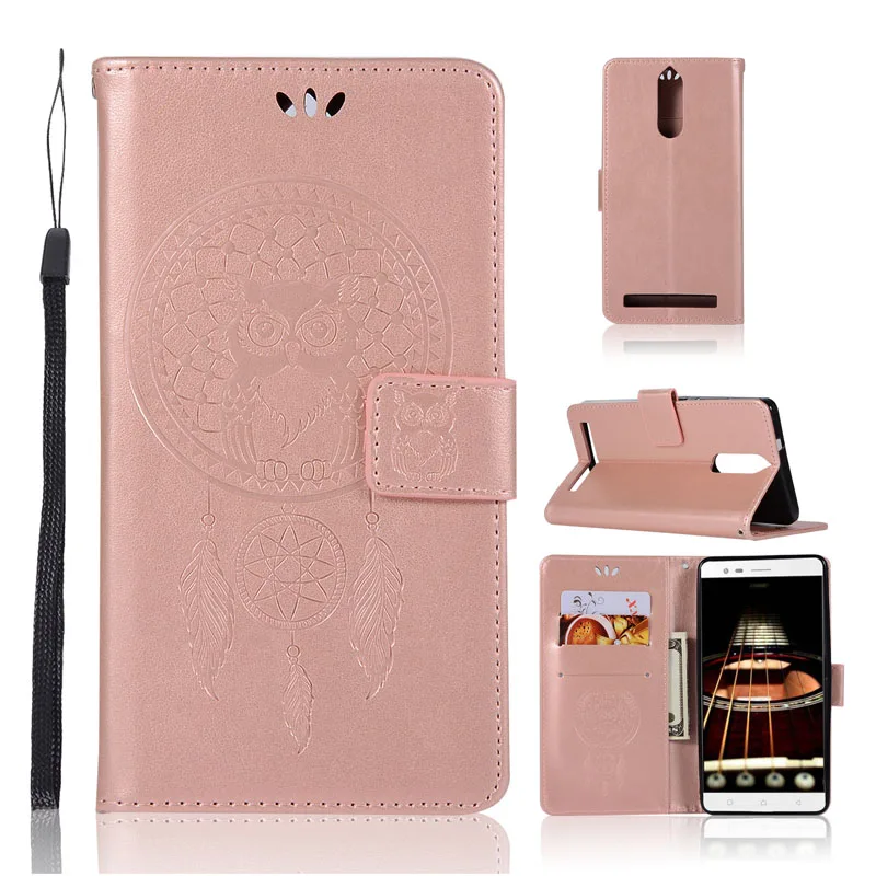 Милый чехол с совой для Lenovo K5 Note A7020 кожаный силиконовый чехол-книжка откидной