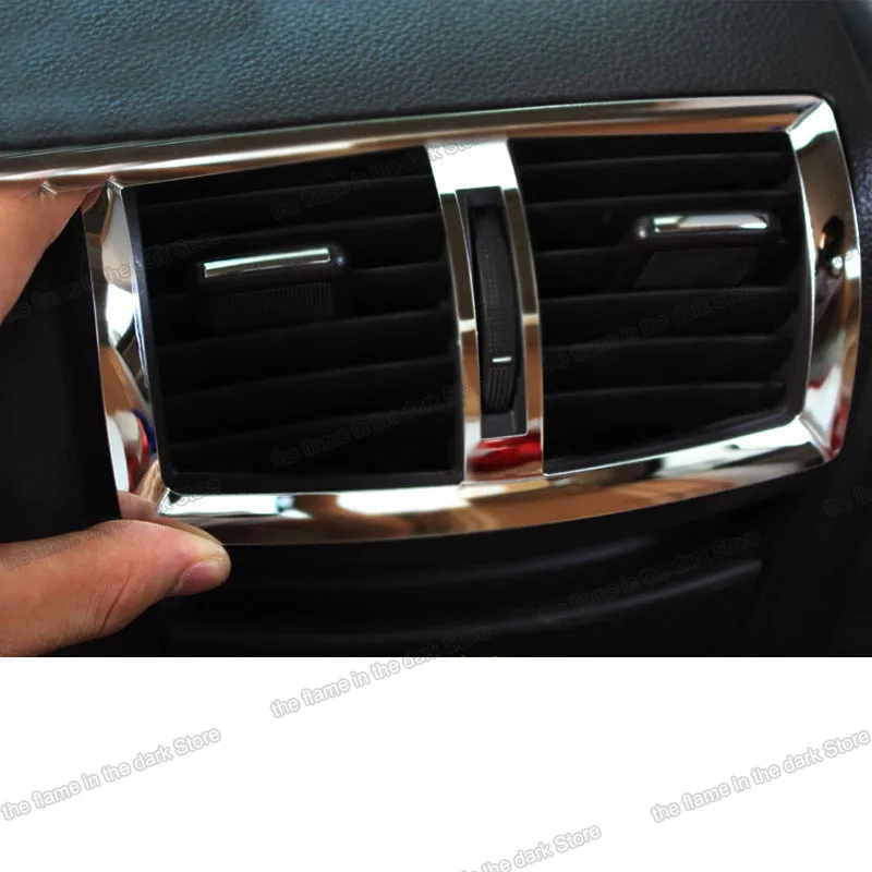 Lsrtw2017 Stainless Steel Car Rear Armrest Air Vent Trims for Buick Regal Opel Insignia Gs 2009 2010 2011 2012 2013 2014 2015 | Автомобили