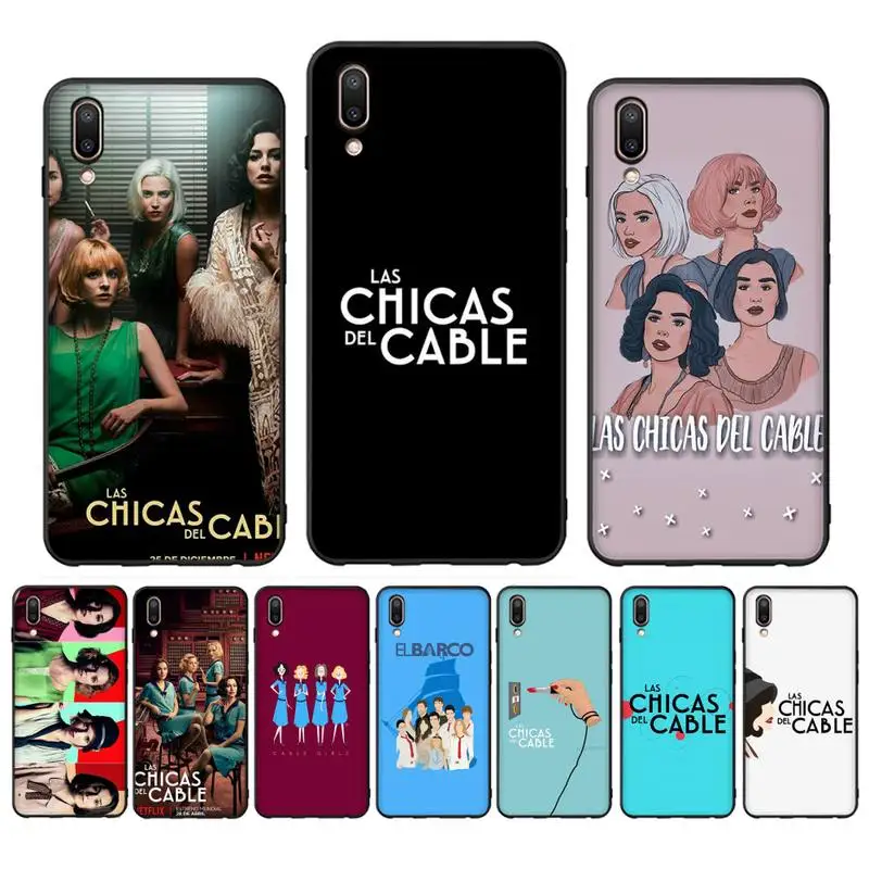 

Las Chicas Del Cable Girls Phone Case Case For Oppo Reno Realme C3 6Pro Cover For vivo Y91C Y17 Y19