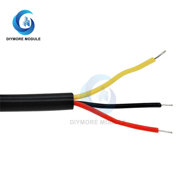 DS18B20 Stainless Steel Package Digital Temperature Sensor Diy Kit 1M/2M/2.5M/3M Waterproof Temperature Probe for Arduino