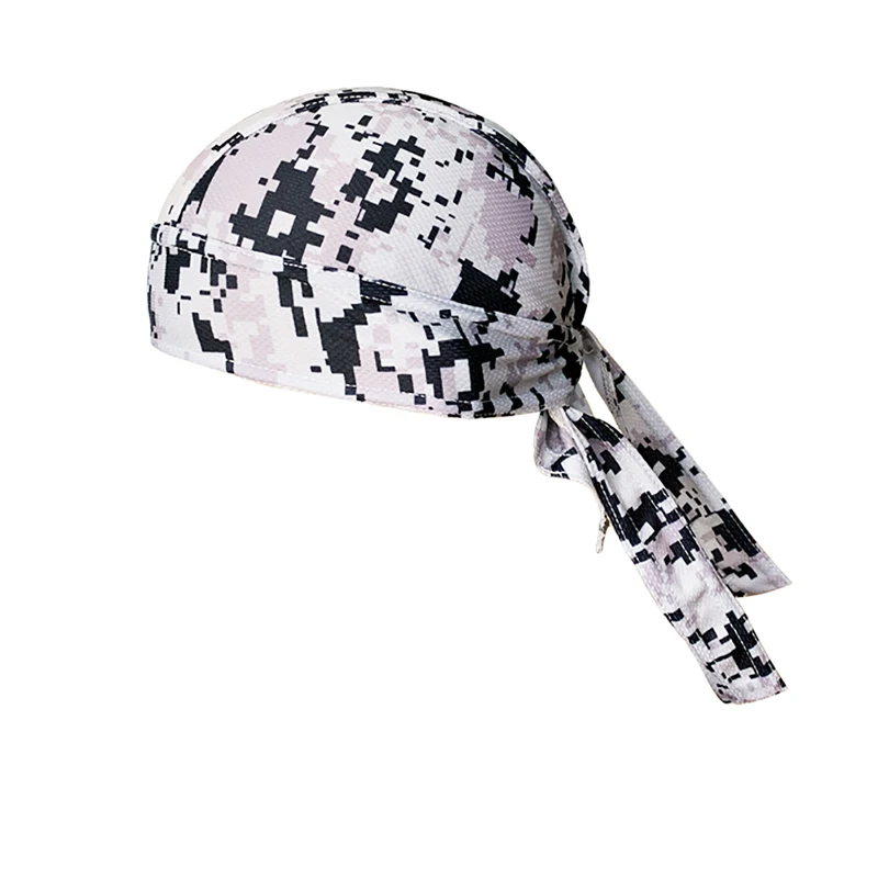 Cycling Caps Quick Dry Breathable Pirate Cap Helmet Moisture Wicking Sunshade Head Cover Headscarf Bandana Headbands NEW | Спорт и