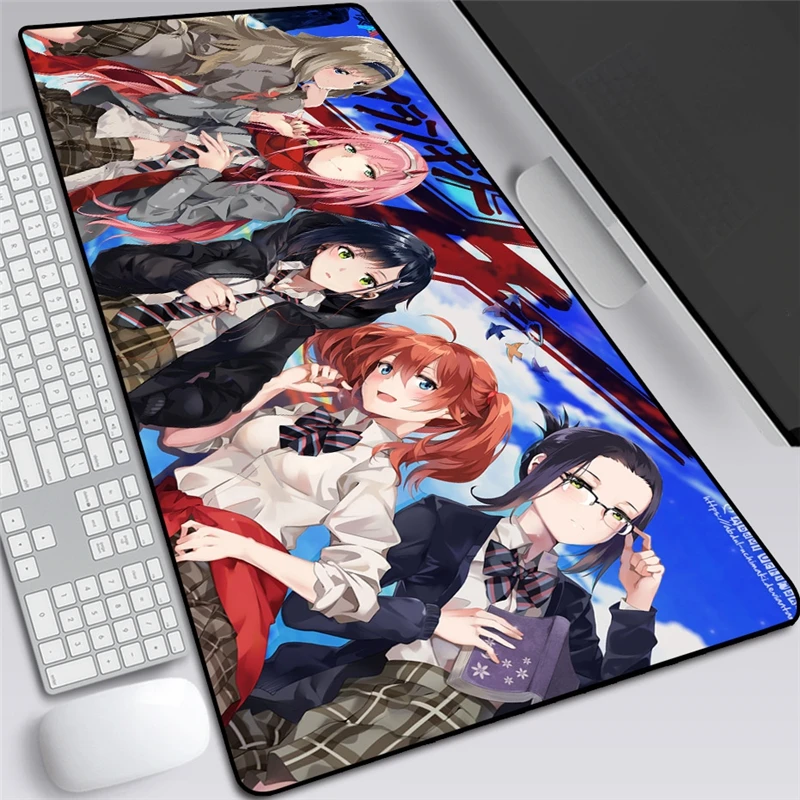 1 шт. игровой коврик для мыши с принтом Любимая в мультфильме франxx Zero Two реквизит