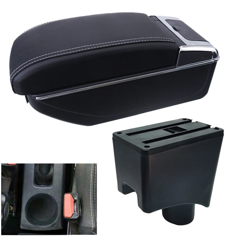 

Armrest Box For Renault Sandero Logan 2 Interior Retrofit Part For Lada LARGUS Storage box Car Accessories For Nissan Almera G15