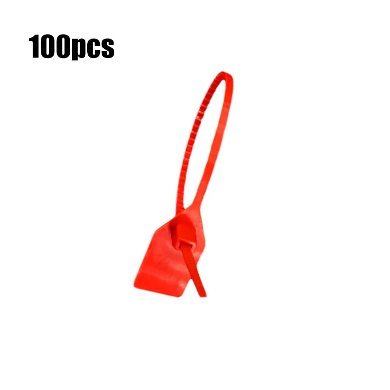 100 шт. пронумерованные стяжки Натяжные уплотнения для крепления и маркировки |