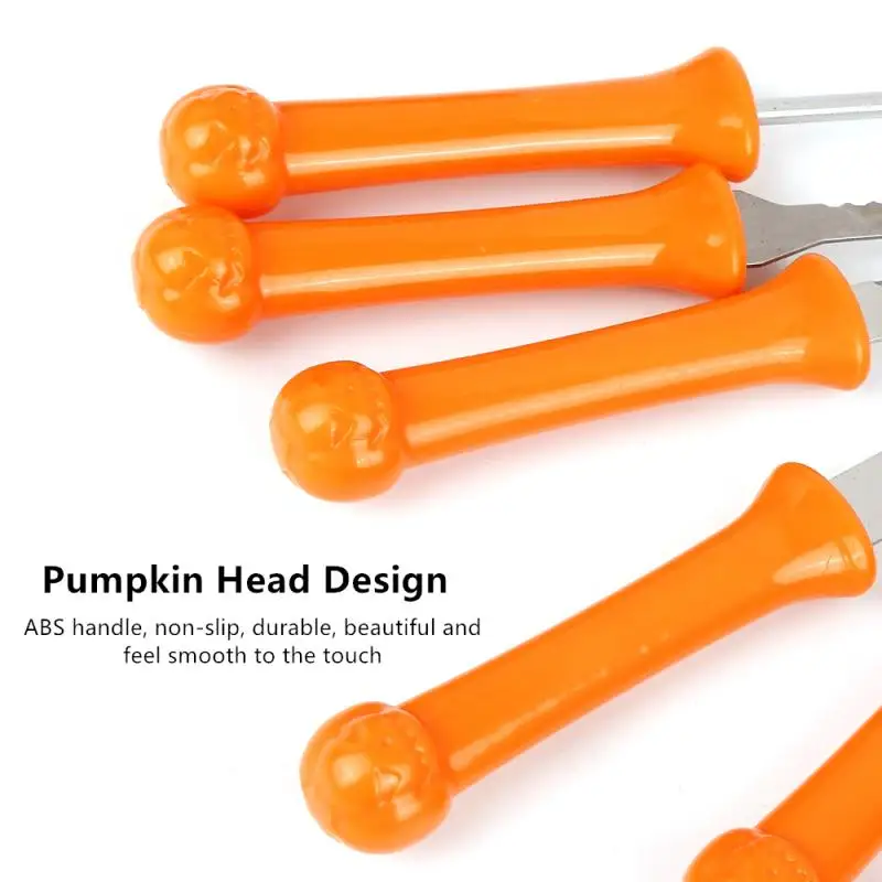 7pcs/set Halloween Professional Pumpkin Light Carving Tools With Bag Knife Sets Gadget For Kitchen Home Decorations | Дом и сад
