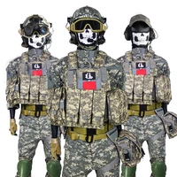 military tactics clothes soldiers camouflage summer mens soft play gun equipment combat uniforms