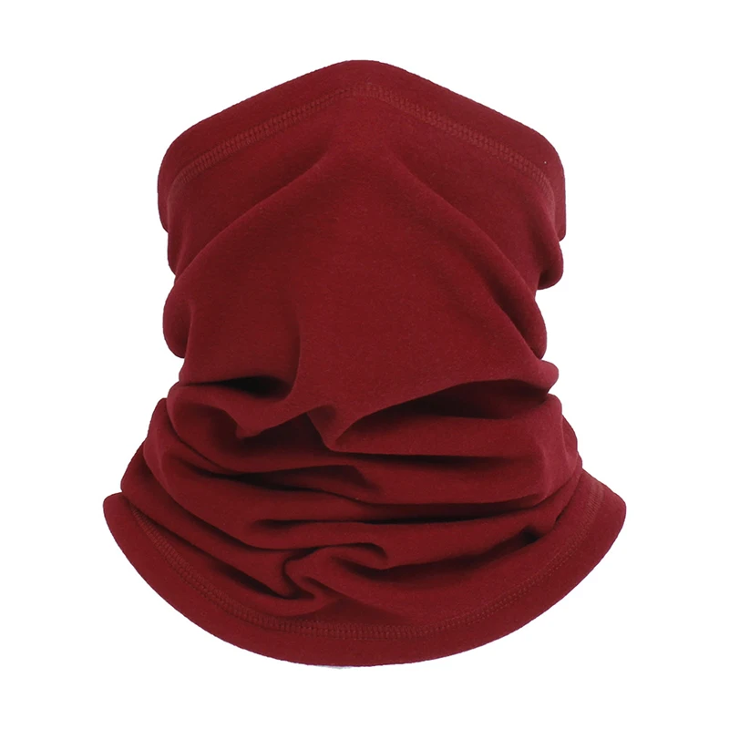 Фото Gaiter Thermal scarf Solid Color Neck Warmer Half Face Mask Cover Bandana Autumn Winter Scarf Tube Multi-functional Gaiter Thermal scarf Solid Color Neck Warmer Half Face Mask Cover Bandana Autumn Winter Scarf Tube Multi-functional