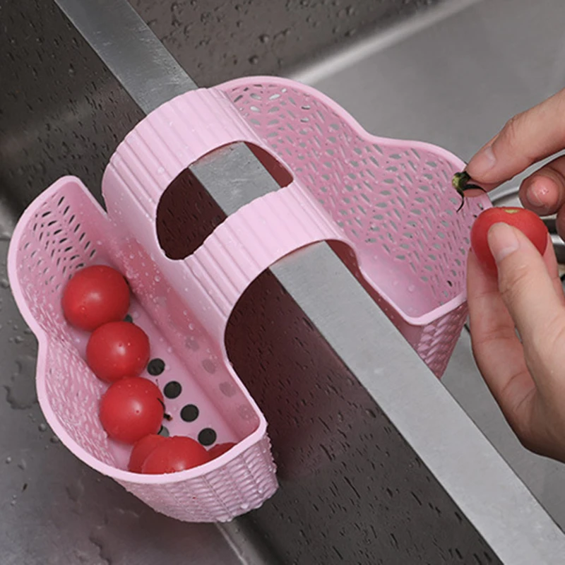 

Double-Layer Thick Plastic Storage Basket Hollow Drain Storage Rack for Kitchen Supplies Kitchen Tools & Gadgets NEWEST