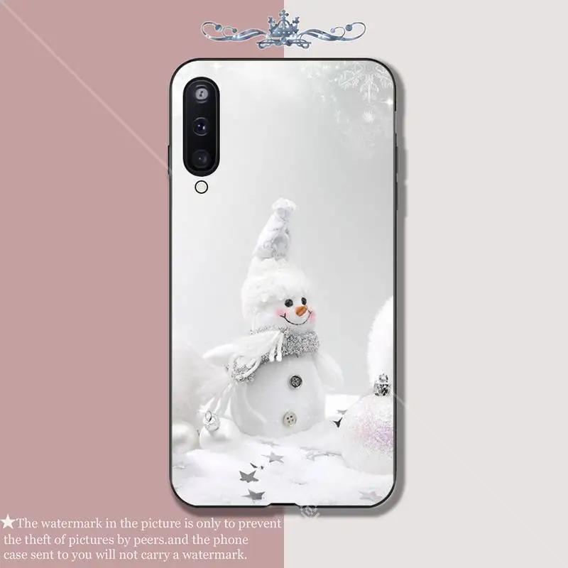 Yinuoda Рождественский Снеговик новогодние подарки роскошный телефон для Samsung galaxy A10