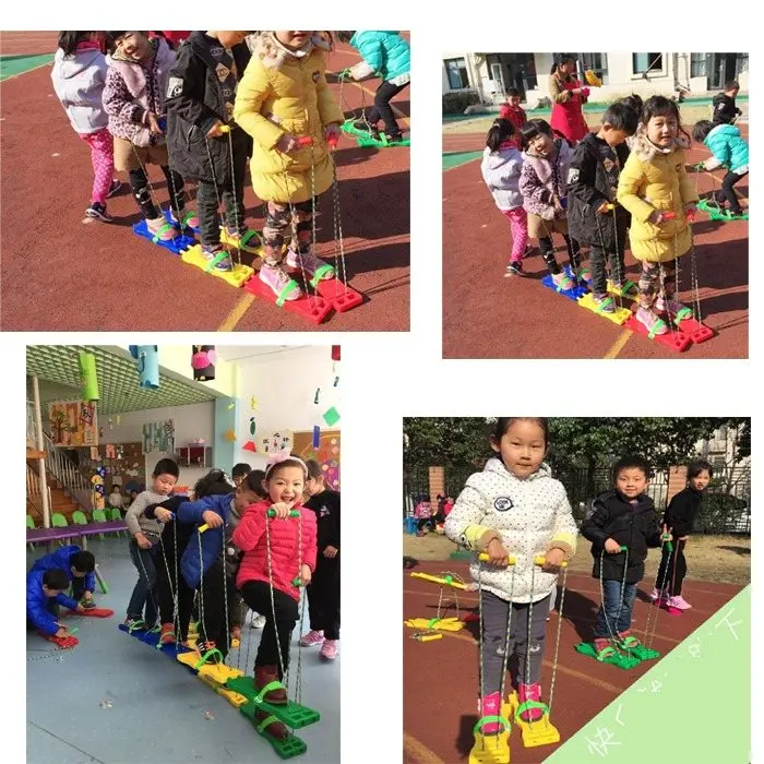 

shoes shoe pair Sensory Integration 3 People Children's Sports Games Shoes Board Group Work Kid's Game Synchronous Shoes