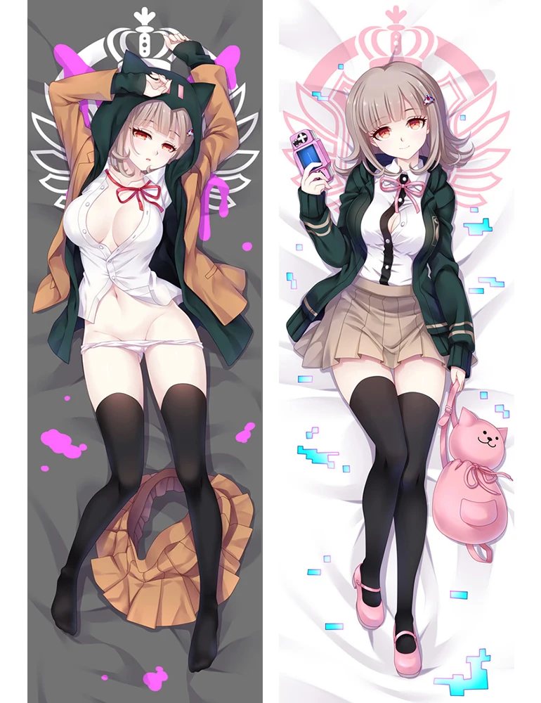 2021 Anime Danganronpa 2 Dakimakura Komaeda Nagito Pillow Cover Case |