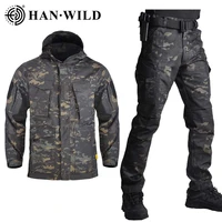 m65 military camouflage jacketspants us army tactical mens windbreaker hoodie field jacket outwear hunting clothes