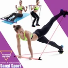 Пилатес палка для упражнения тонизирующий бар Фитнес дома Коврик для йоги тренажерного зала фитнес живота Эспандеры веревки Съемник