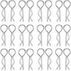 Универсальные радиоуправляемые зажимы для кузова, 200 шт., радиоуправляемая машина штифты, покрытые оболочкой для 110 радиоуправляемых моделей автомобилей, грузовиков, багги