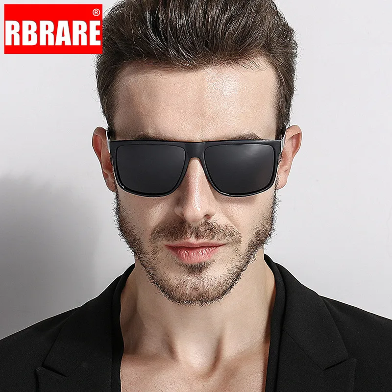 

RBRARE Polaroid Men's Sunglasses Driving Goggle Men Classic Low Profile Sun Glasses For Men High Quality Outdoor Oculos Feminino