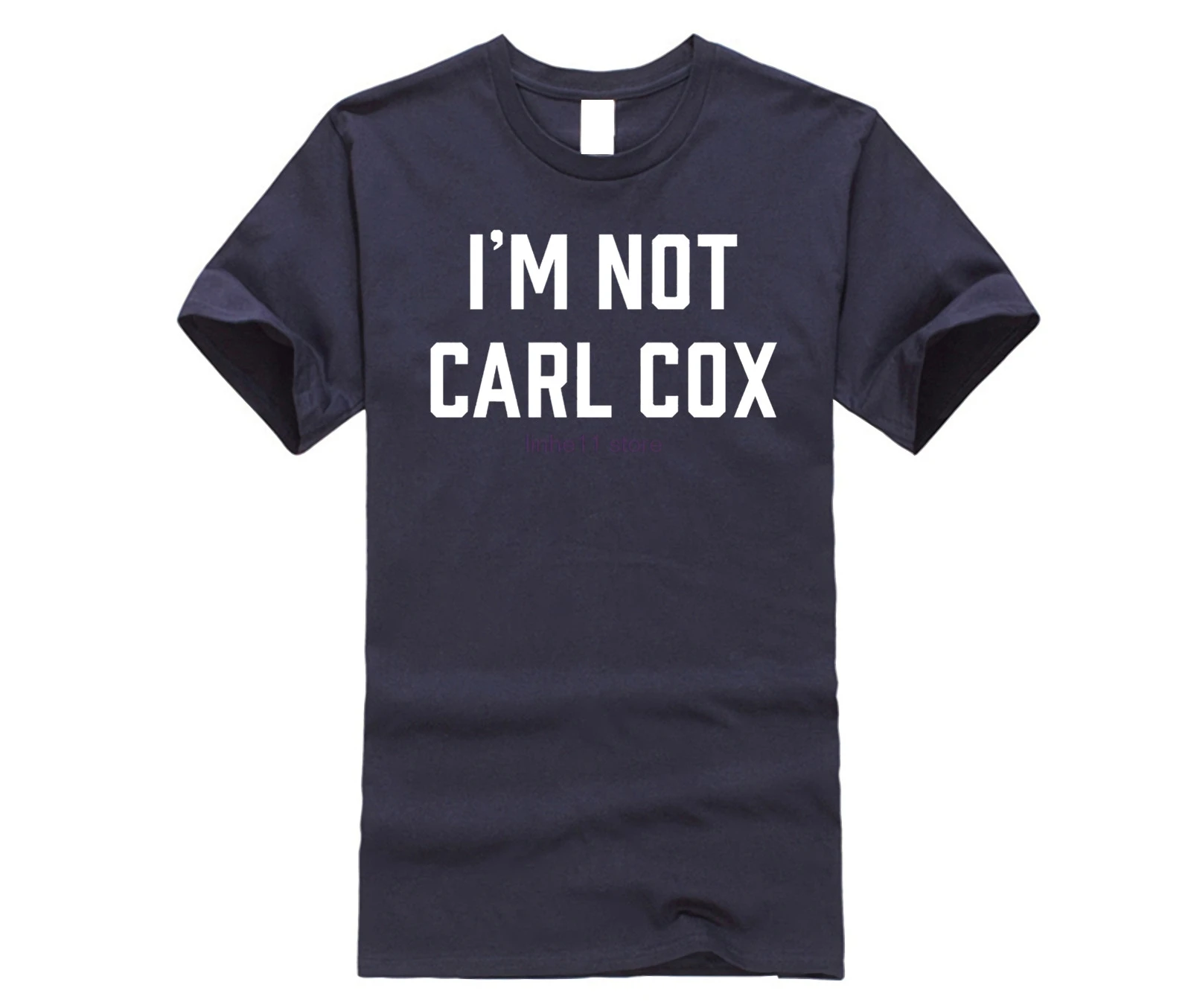 Футболка с надписью I'M Not Carl Cox Techno House Underground Dj Legend Ibiza 2020 Летняя мужская футболка