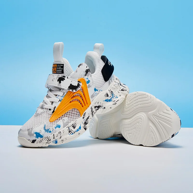 

Boys Shoes Kids Sneakers Basketball Shoes Kids Rubber Casual Basketball Shoes Casual Kids Sneakers 2021 Brand Spring and Summer