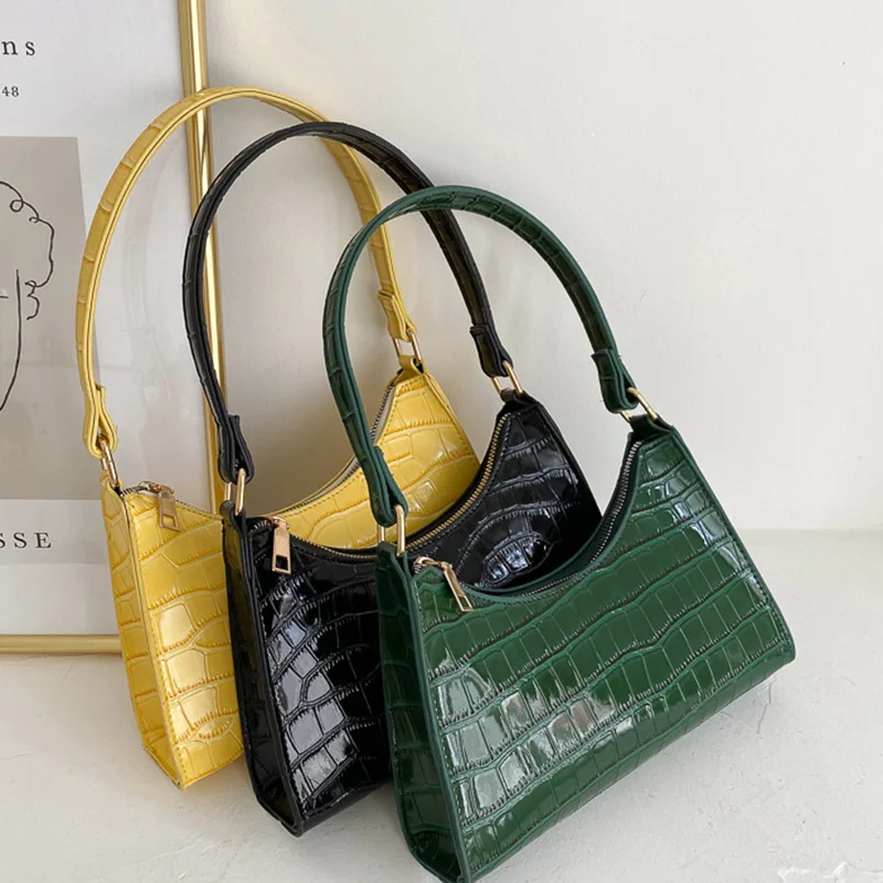 

Women Solid Color PU Leather Handbags Totes Lady Daily Shopping Shoulder Bags Youth Ladies Simple Versatile Bag Messenger Bag