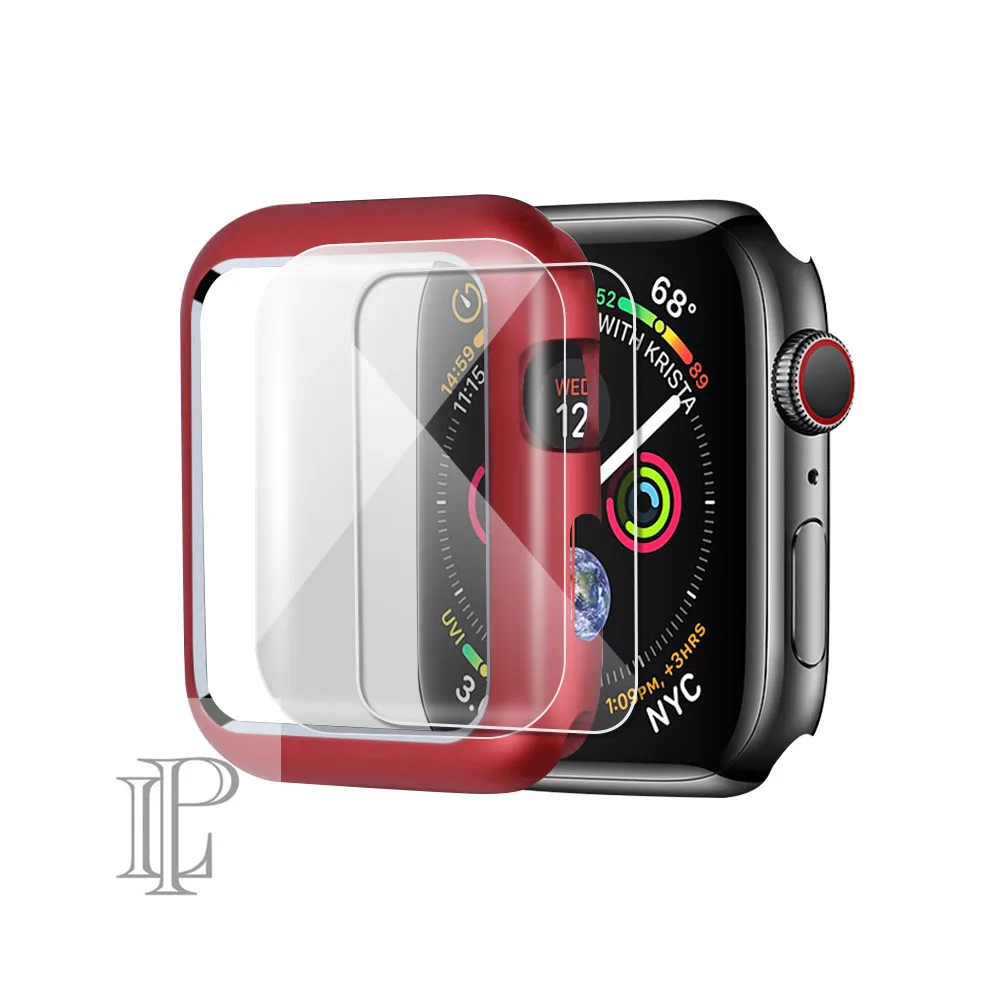 Магнитная Крышка для apple watch case apple watch 5 4 3 44 мм/40 мм iwatch band 5 4 42 мм/38 мм Защитная пленка для экрана