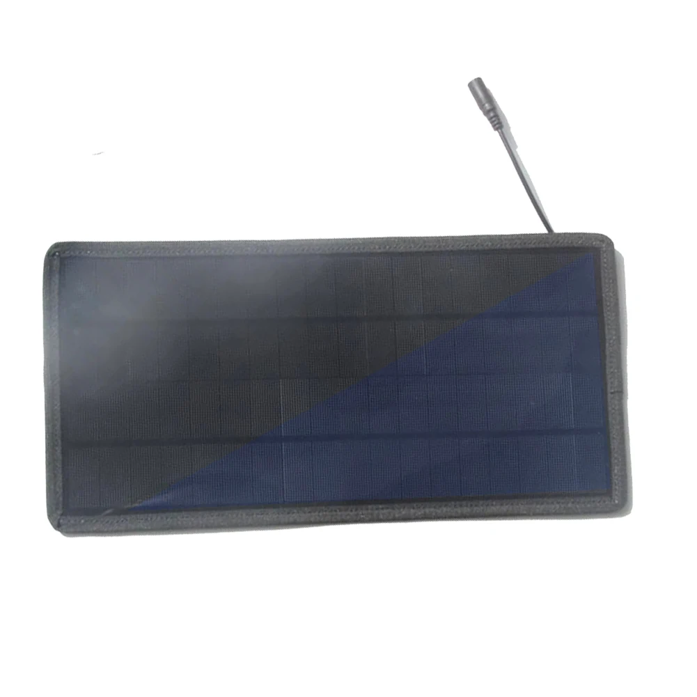 12 Вт 18 в портативная солнечная панель зарядное устройство DC Выход для кемпинга |