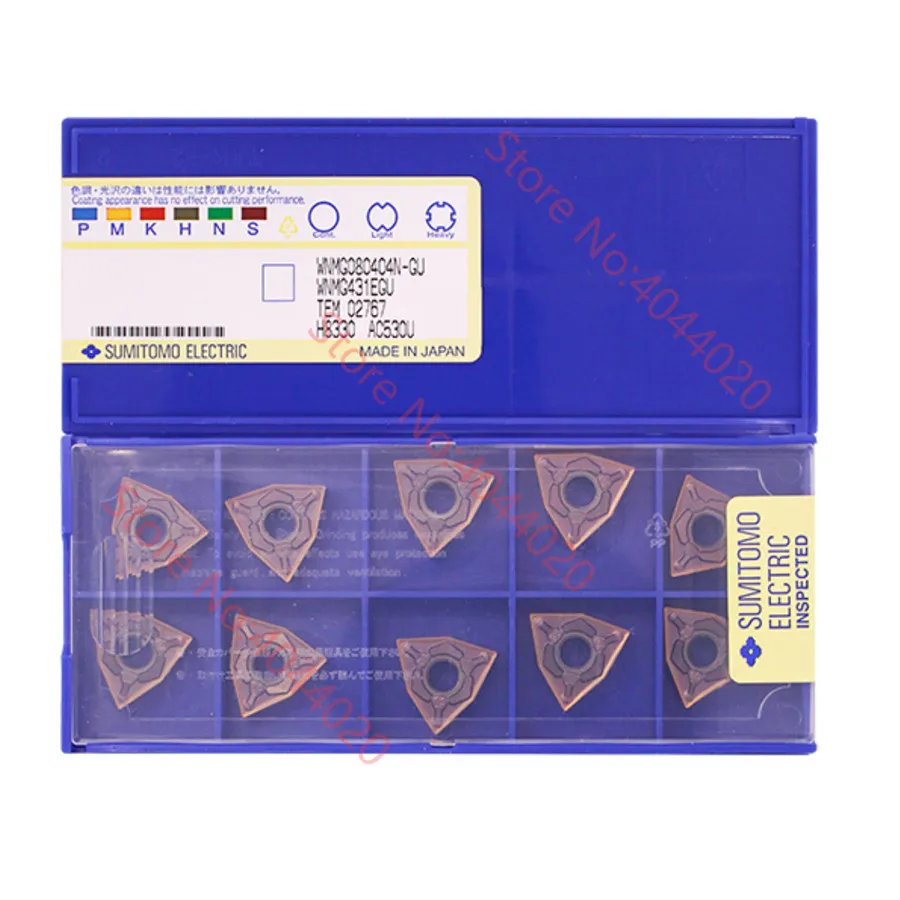WNMG080412N-GU AC630M WNMG433EGU Sumitomo 10 шт. качественные товары новый оригинальный | Инструменты