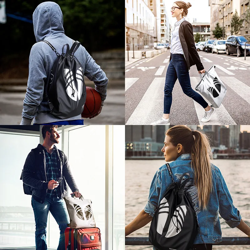 

Outdoor Travel Leisure Backpack Female Korean Version Of The Trendy School Bag Large-capacity Storage Beam Opening Folding Bag