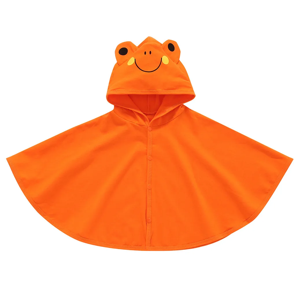 Детский свитшот для мальчиков и девочек уличная шапка с капюшоном мультяшный