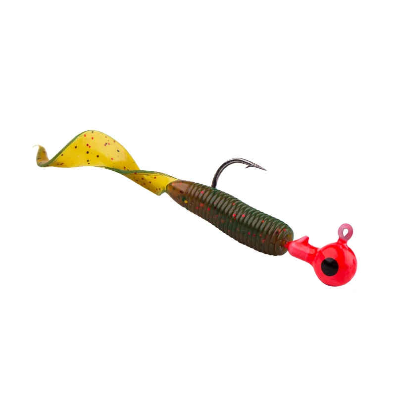 Приманка для рыбалки мягкая рыболовная приманка в виде червяка 45 мм 1 г | Спорт и