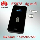 Разблокированный huawei e5878 роутер mifi 4g, Мобильный Wi-Fi 4g, карманный роутер, мини usb портативный роутер, слот для sim-карты, диапазон 520