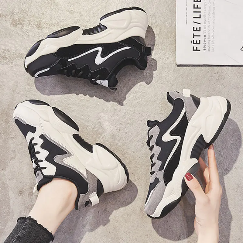 TKN/2019 женские кроссовки Женская легкая дышащая обувь на платформе chaussures femme