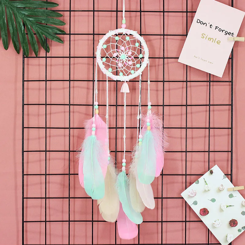 Красочные украшения ручной работы для Ловца снов поделки богемные бусины