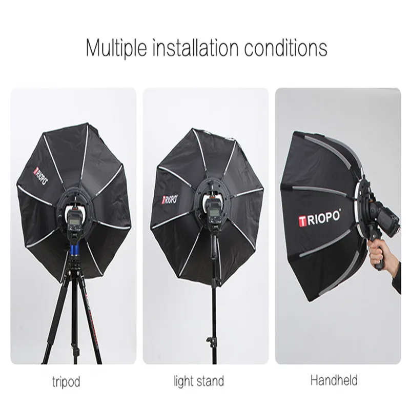 

Softbox 90cm Photo Portabe Bowens Mount Octagon Umbrella Softbox