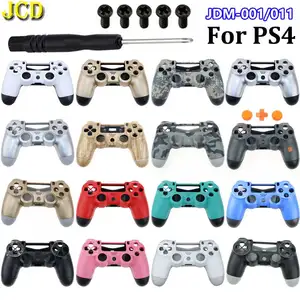 JCD 1 комплект пластиковых жестких чехлов для PS4 JDM-001 чехол для контроллера с винтовым инструментом