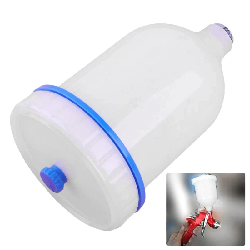 Автомобиль 600 мл пластиковый распылитель краски пистолет чашка горшок Быстрая