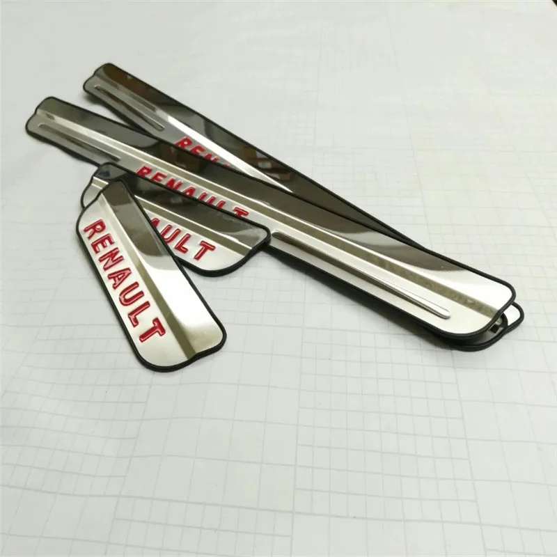 Запчасти для порога автомобиля Накладка на порог из нержавеющей стали Renault Kadjar 2015