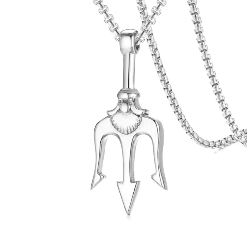

2021 European And American Hip Hop Simple Men's Fashion Jewelry Necklace Fashion New Wild Punk Goth Creative Necklace
