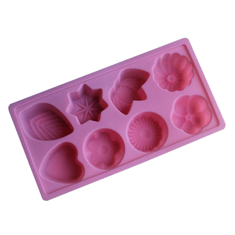 1 шт. силиконовая жаропрочная посуда 8 не даже нижний правый угол цветок листья